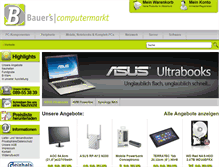 Tablet Screenshot of bauers.com